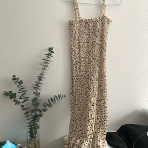 Polka Dot Spaghetti Strap Dress for spring and Easter